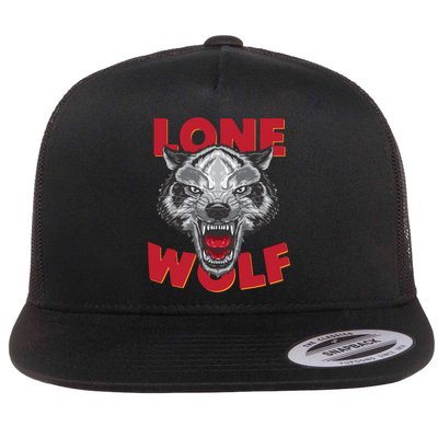 Lone Wolf Flatbill Hat
