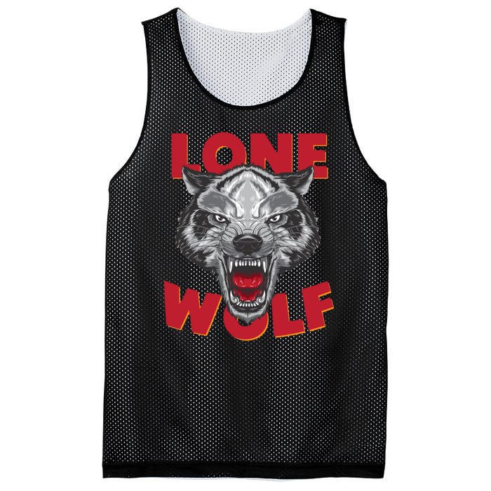 Lone Wolf Mesh Reversible Basketball Jersey Tank