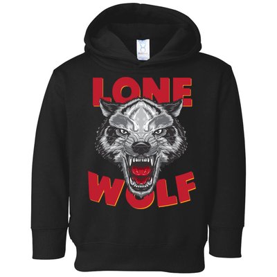 Lone Wolf Toddler Hoodie