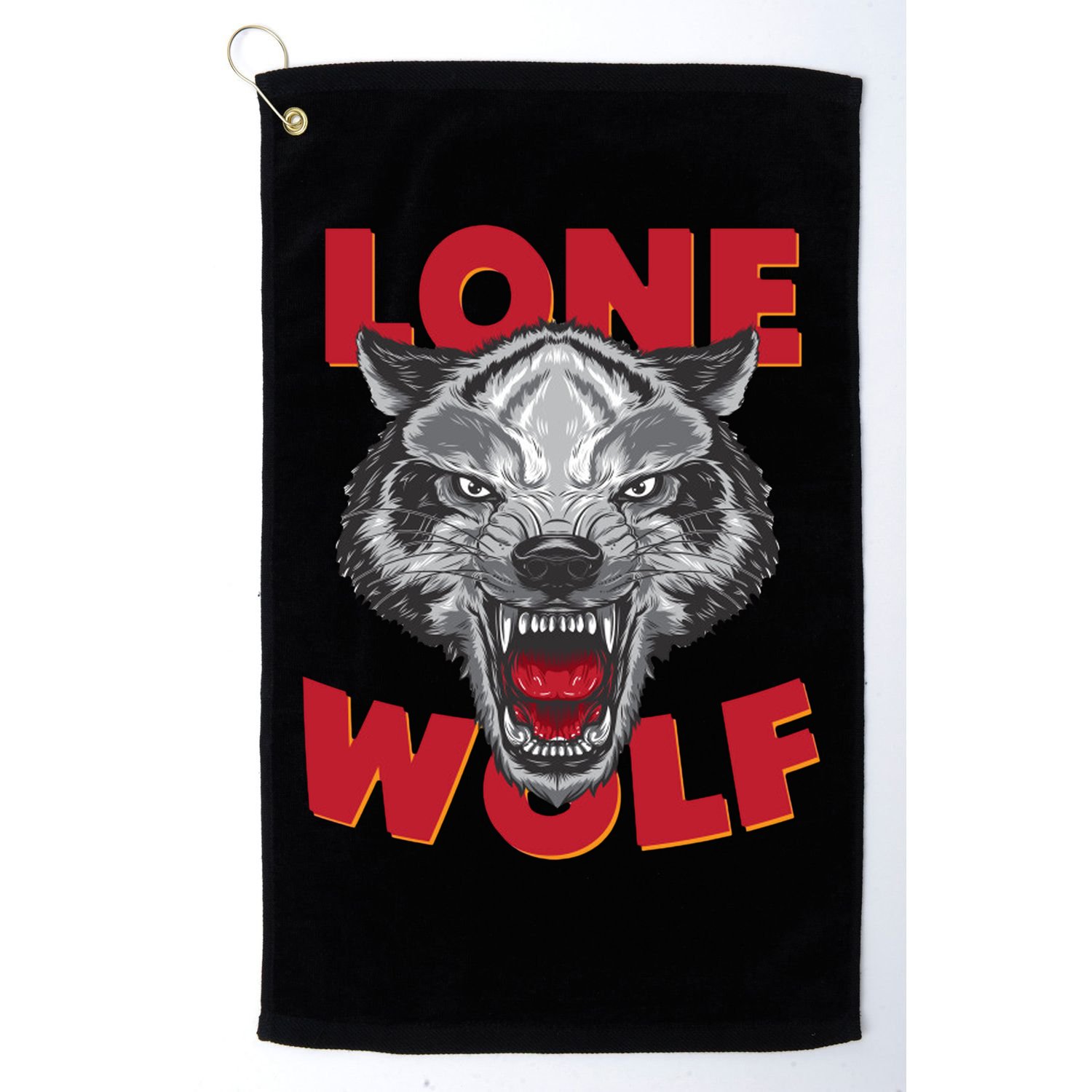 Lone Wolf Golf Towel