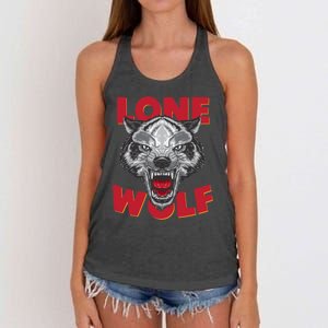 Lone Wolf Women's Knotted Racerback Tank