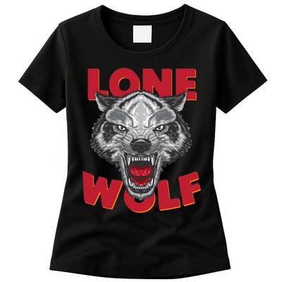 Lone Wolf Womens T-Shirt