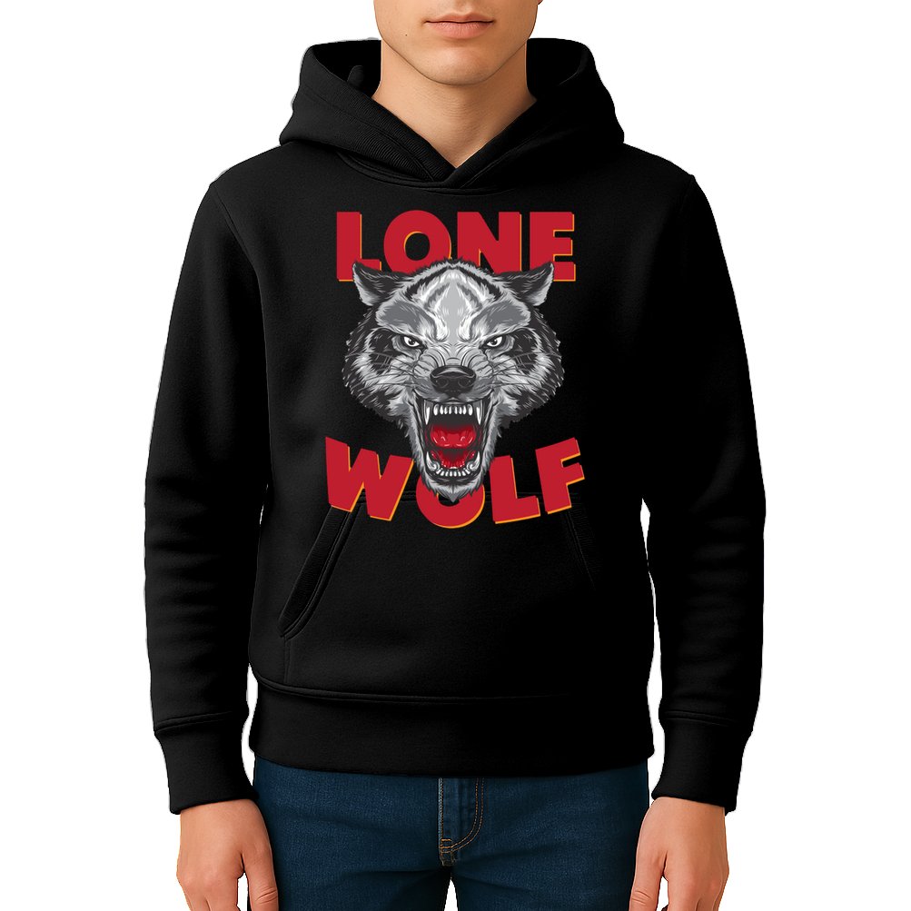 Lone Wolf Kids Hoodie