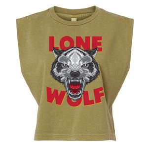 Lone Wolf Garment-Dyed Women's Muscle Tee