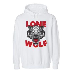 Lone Wolf Garment-Dyed Fleece Hoodie