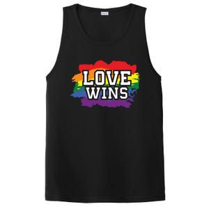 Love Wins Lgbt Pride Gay Lesbian Lgbtq Gender Hu Rights Meaningful Gift PosiCharge Competitor Tank