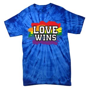 Love Wins Lgbt Pride Gay Lesbian Lgbtq Gender Hu Rights Meaningful Gift Tie-Dye T-Shirt