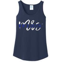 Leo Wife Mrs Thin Blue Line Shirts Law Enforcement Ladies Essential Tank