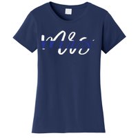 Leo Wife Mrs Thin Blue Line Shirts Law Enforcement Women's T-Shirt