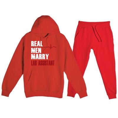 Lab Week Medical Laboratory Assistant Gift Premium Hooded Sweatsuit Set