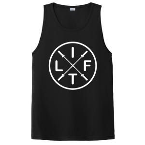 Lift Weightlifting Meaningful Gift Fitness Barbells Gym PosiCharge Competitor Tank