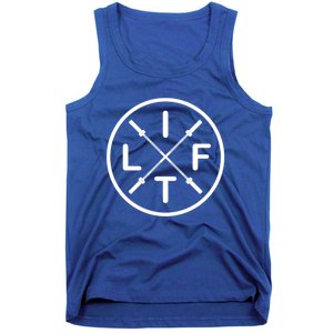 Lift Weightlifting Meaningful Gift Fitness Barbells Gym Tank Top