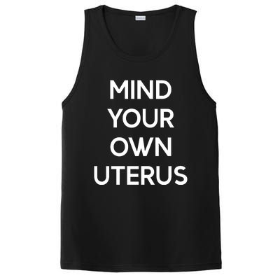 Lilibeth Wearing Mind Your Own Uterus PosiCharge Competitor Tank