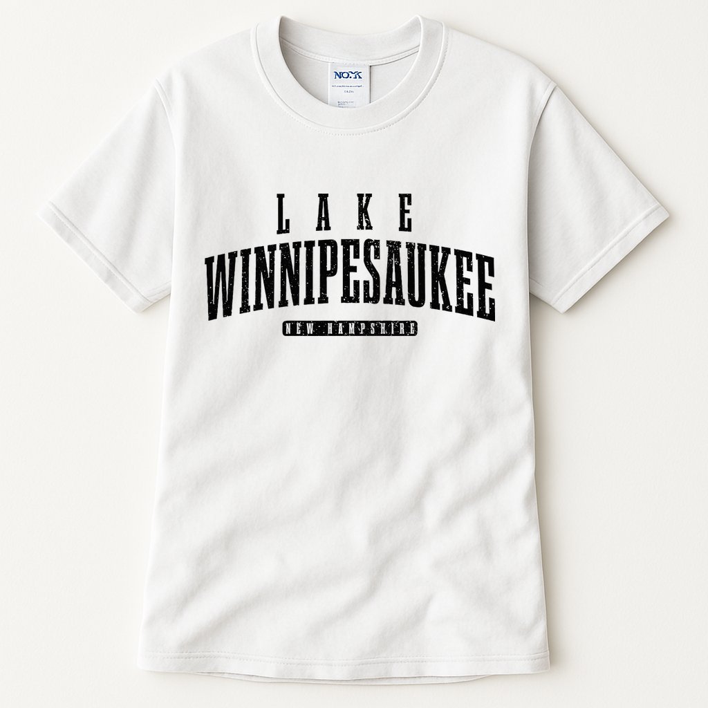 Lake Winnipesaukee New Hampshire Vintage Tall T-Shirt