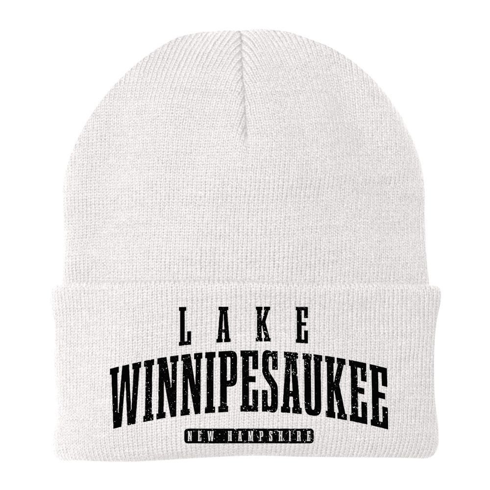 Lake Winnipesaukee New Hampshire Vintage Beanie