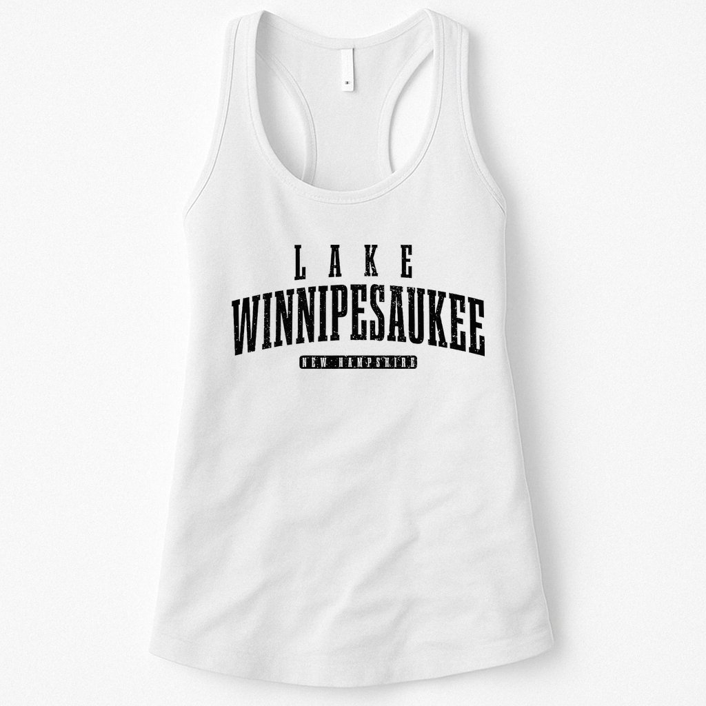 Lake Winnipesaukee New Hampshire Vintage Womens Tank Top