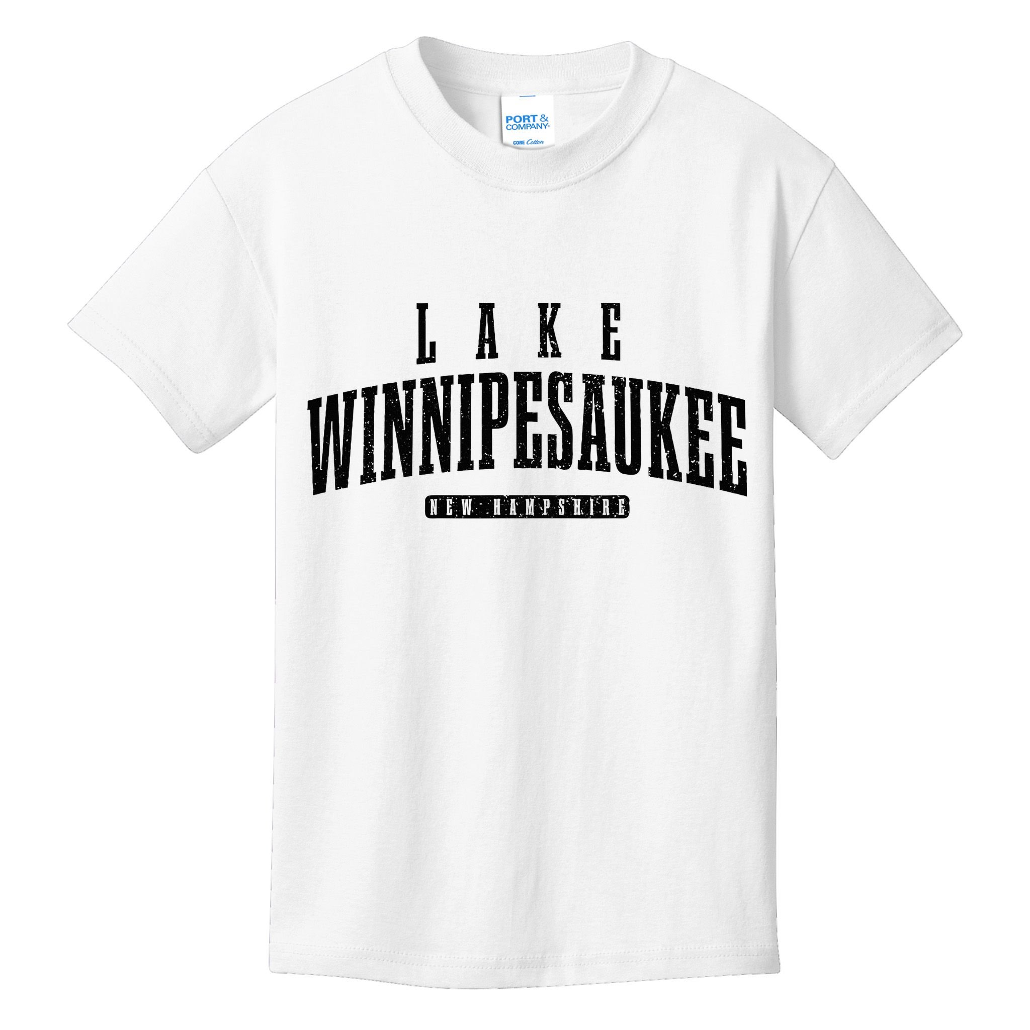 Lake Winnipesaukee New Hampshire Vintage Kids T-Shirt