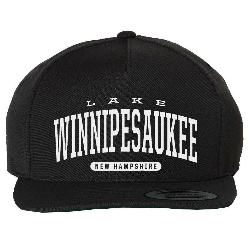 Lake Winnipesaukee New Hampshire Winnipesaukee Nh T Wool Snapback Cap