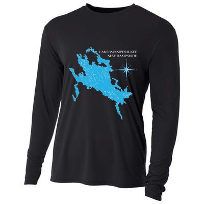 Lake Winnipesaukee New Hampshire Cooling Performance Long Sleeve Crew