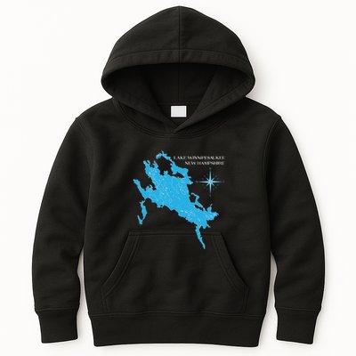 Lake Winnipesaukee New Hampshire Kids Hoodie