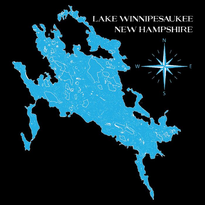 Lake Winnipesaukee New Hampshire Kids T-Shirt