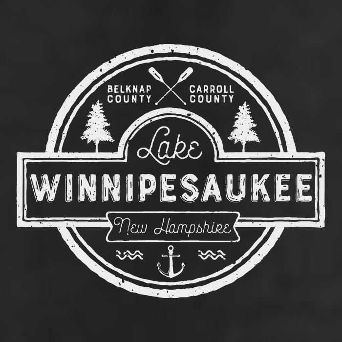 Lake Winnipesaukee New Hampshire Women Camping Beanie