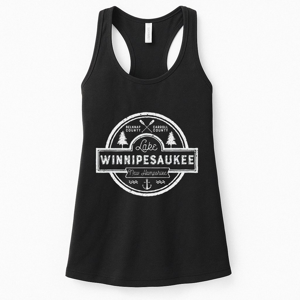 Lake Winnipesaukee New Hampshire Women Camping Womens Tank Top