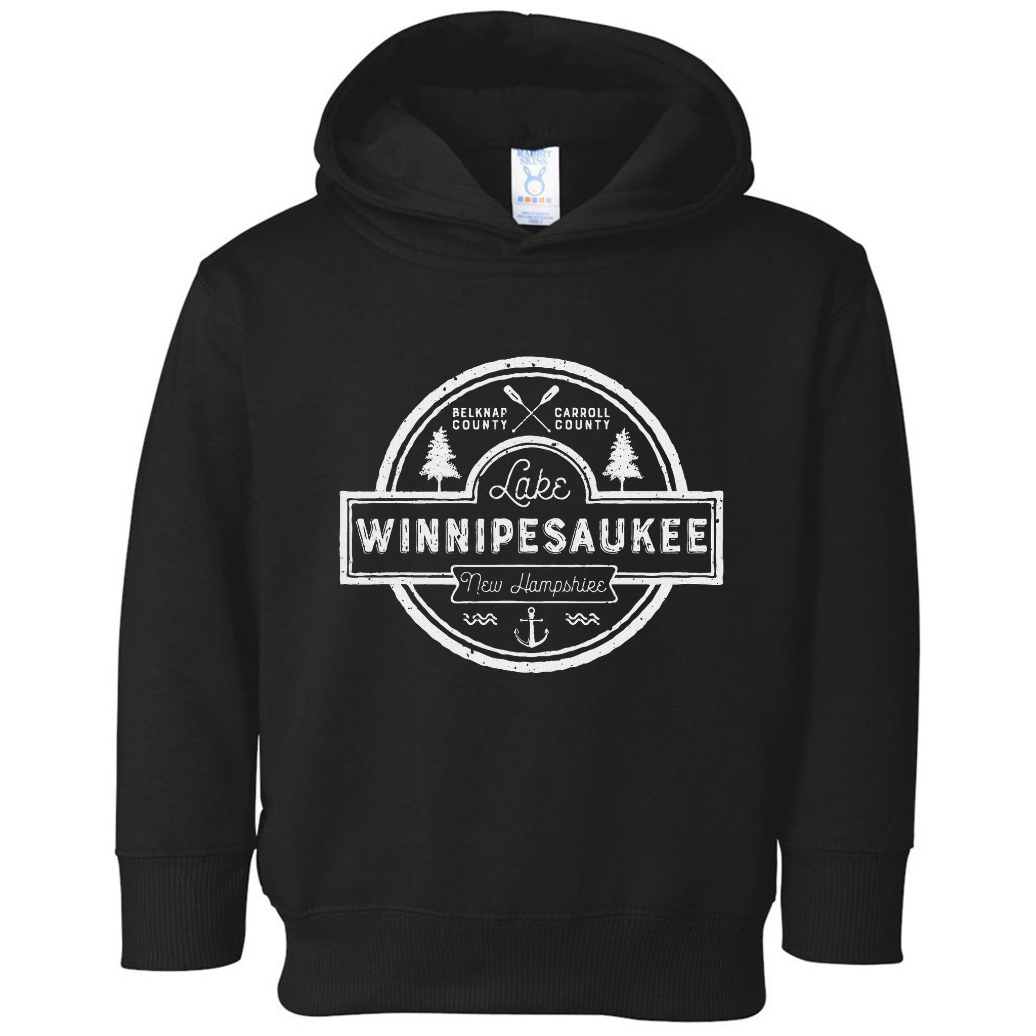 Lake Winnipesaukee New Hampshire Women Camping Toddler Hoodie