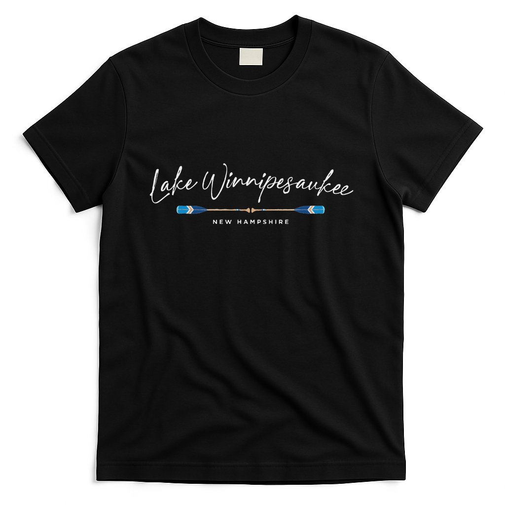 Lake Winnipesaukee New Hampshire Oars Graphic T-Shirt