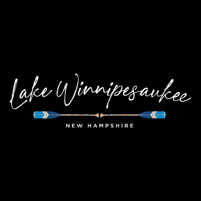 Lake Winnipesaukee New Hampshire Oars Graphic 16 in Basic Backpack
