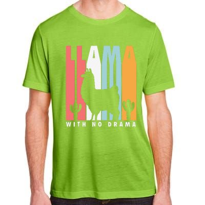 Llama With No Drama No Drama Llama Adult ChromaSoft Performance T-Shirt