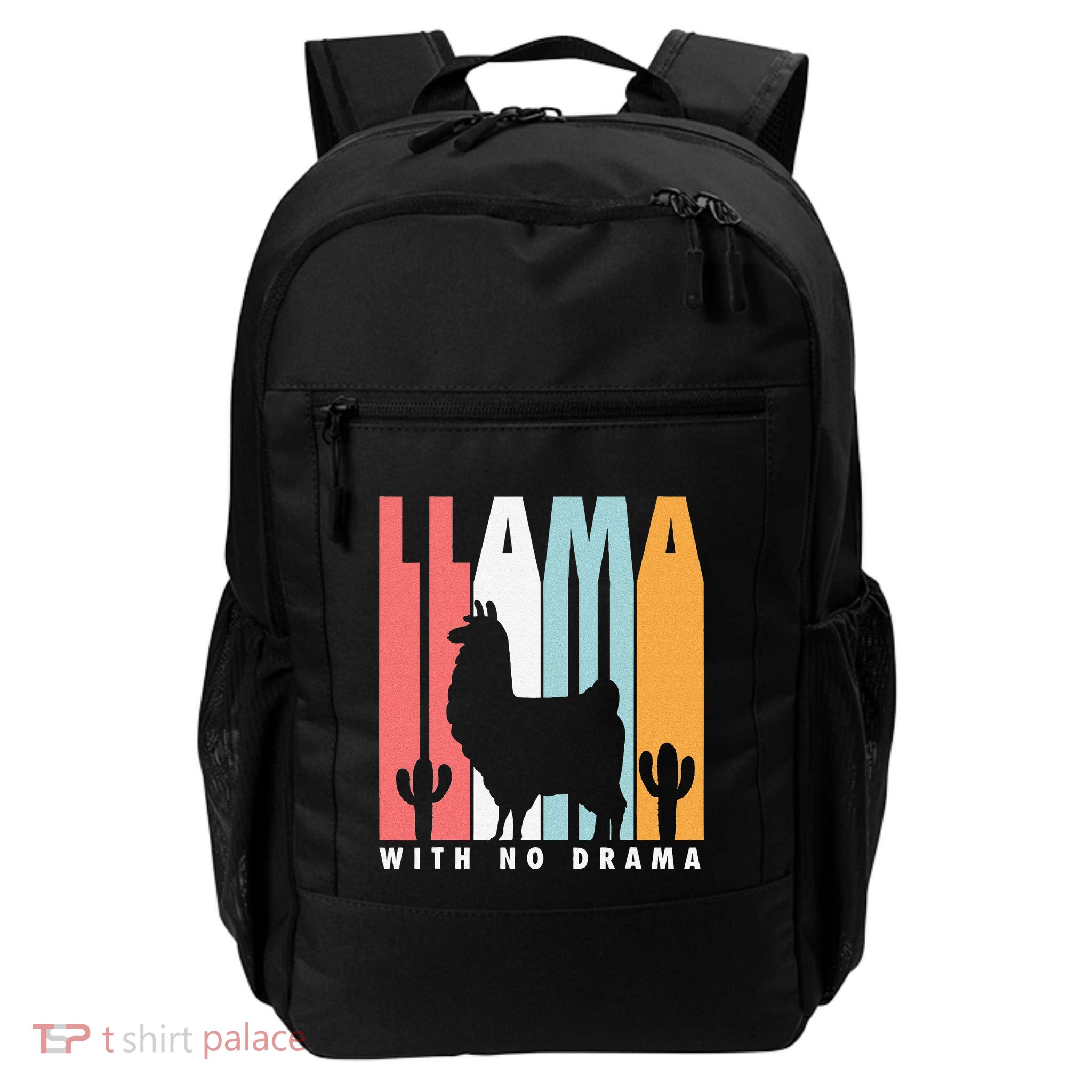 Llama With No Drama No Drama Llama Backpack
