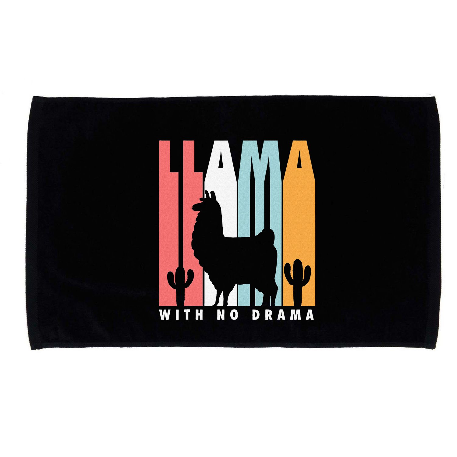 Llama With No Drama No Drama Llama Microfiber Hand Towel