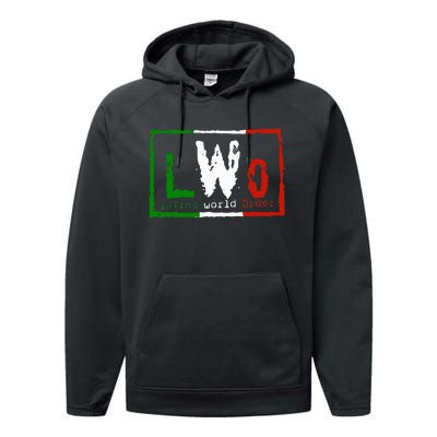 Latino World Order Family Matching Outfits Performance Fleece Hoodie