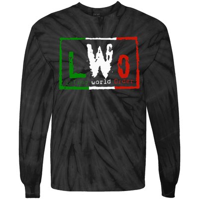 Latino World Order Family Matching Outfits Tie-Dye Long Sleeve Shirt