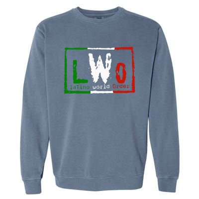 Latino World Order Family Matching Outfits Garment-Dyed Sweatshirt