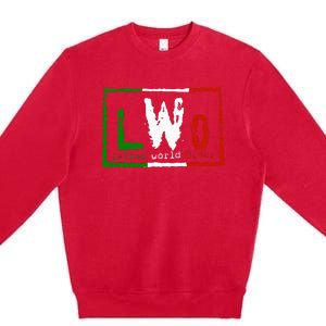 Latino World Order Family Matching Outfits Premium Crewneck Sweatshirt