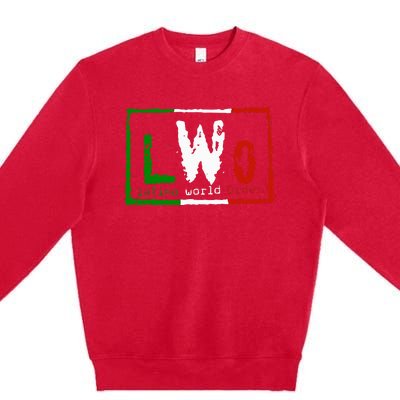 Latino World Order Family Matching Outfits Premium Crewneck Sweatshirt