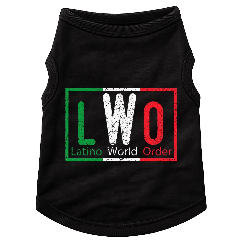 Latino World Order Doggie Tank