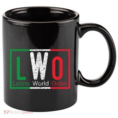 Latino World Order 11oz C Handle Ceramic Mug