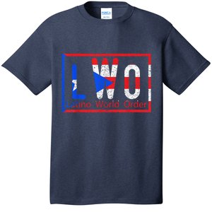 Latino world order Puerto Rico blue and red T-Shirt