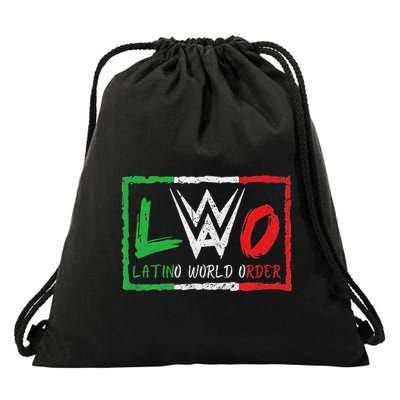 Latino World Order Matching Family For Women Cute Drawstring Bag