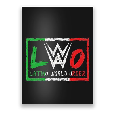 Latino World Order Matching Family For Women Cute Poster