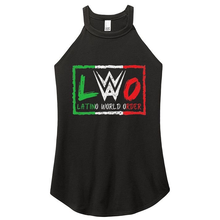 Latino World Order Matching Family For Women Cute Women's Perfect Tri Rocker Tank