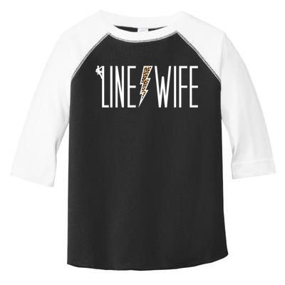 Line Wife Of A Line Wife LineS Wife Gift Toddler Fine Jersey T-Shirt