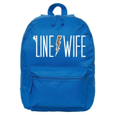 Line Wife Of A Line Wife LineS Wife Gift 16 in Basic Backpack