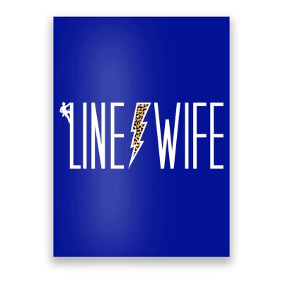 Line Wife Of A Line Wife LineS Wife Gift Poster
