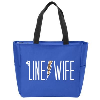 Line Wife Of A Line Wife LineS Wife Gift Zip Tote Bag