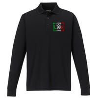 Latino World Order Matching Family Performance Long Sleeve Polo