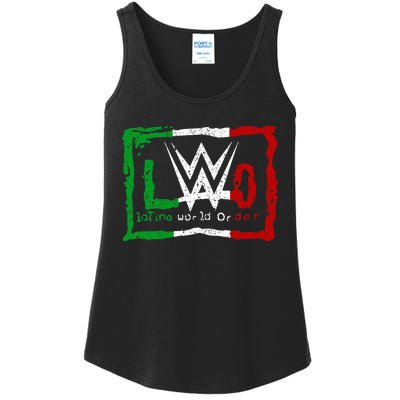 Latino World Order Matching Family Ladies Essential Tank